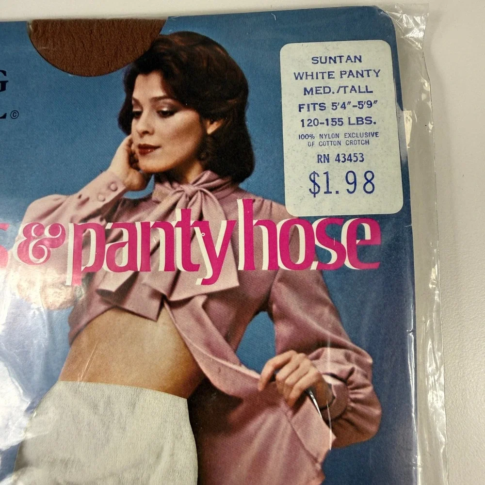 Vintage Women's Mixed Pantyhose Hosiery Lot 7 Pc NOS Sealed/Open Sizes 70s 80s